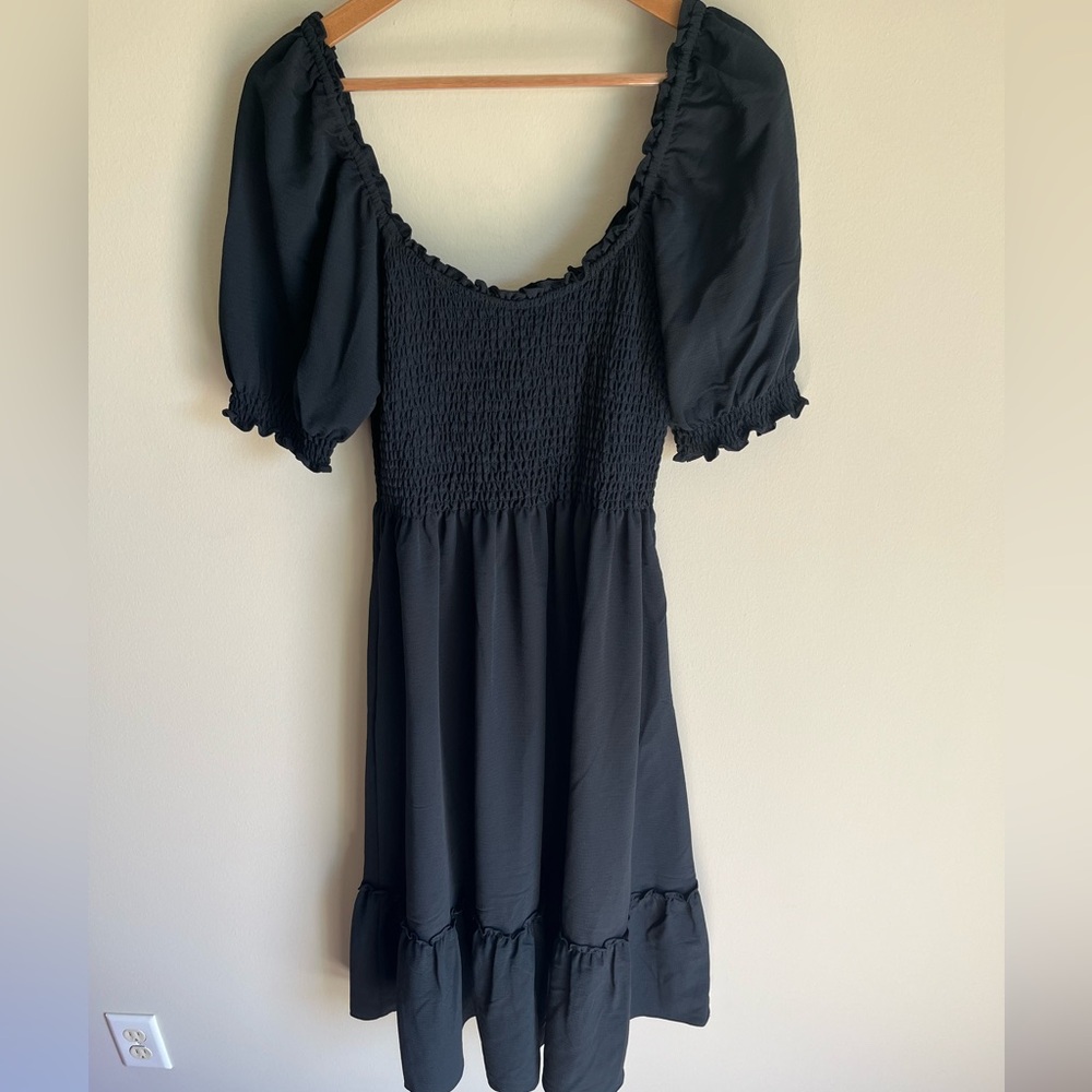 Hill House Women’s The Louisa Nap Dress in Black Size Medium Cottagecore - Picture 9 of 15